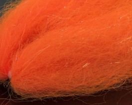 Flash Icelandic Sheep Hair, Hot Orange